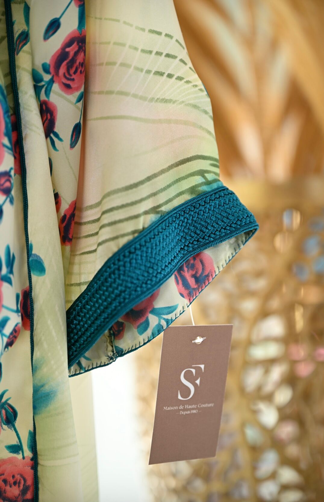 Caftan en soie  thumbnail 3