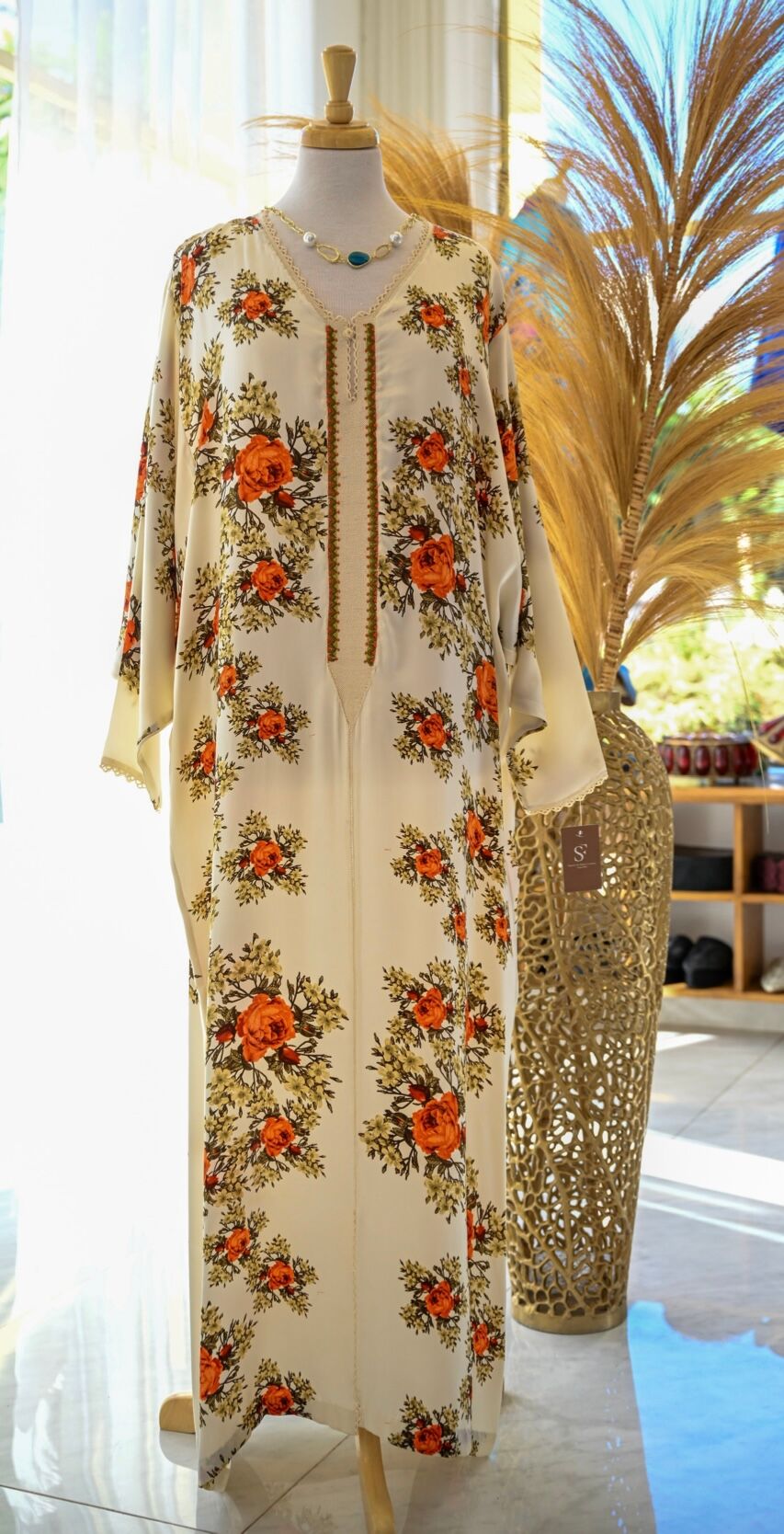 Caftan en soie 