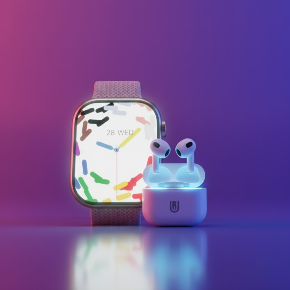 Pack Montre Connectée W9 Pro Max + Écouteurs Sans Fil J50 thumbnail 3