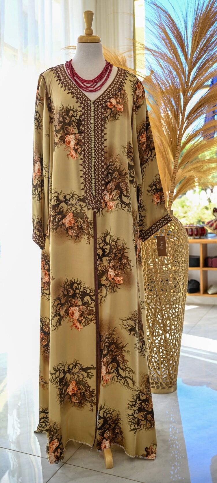 Caftan en soie 