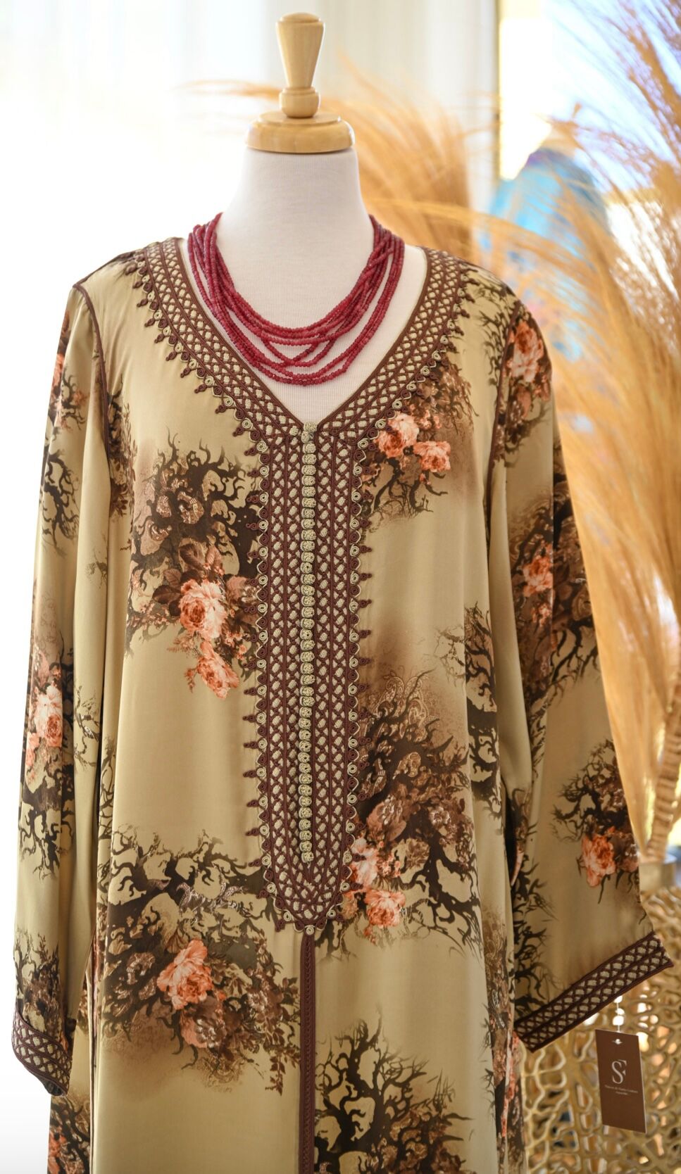 Caftan en soie 