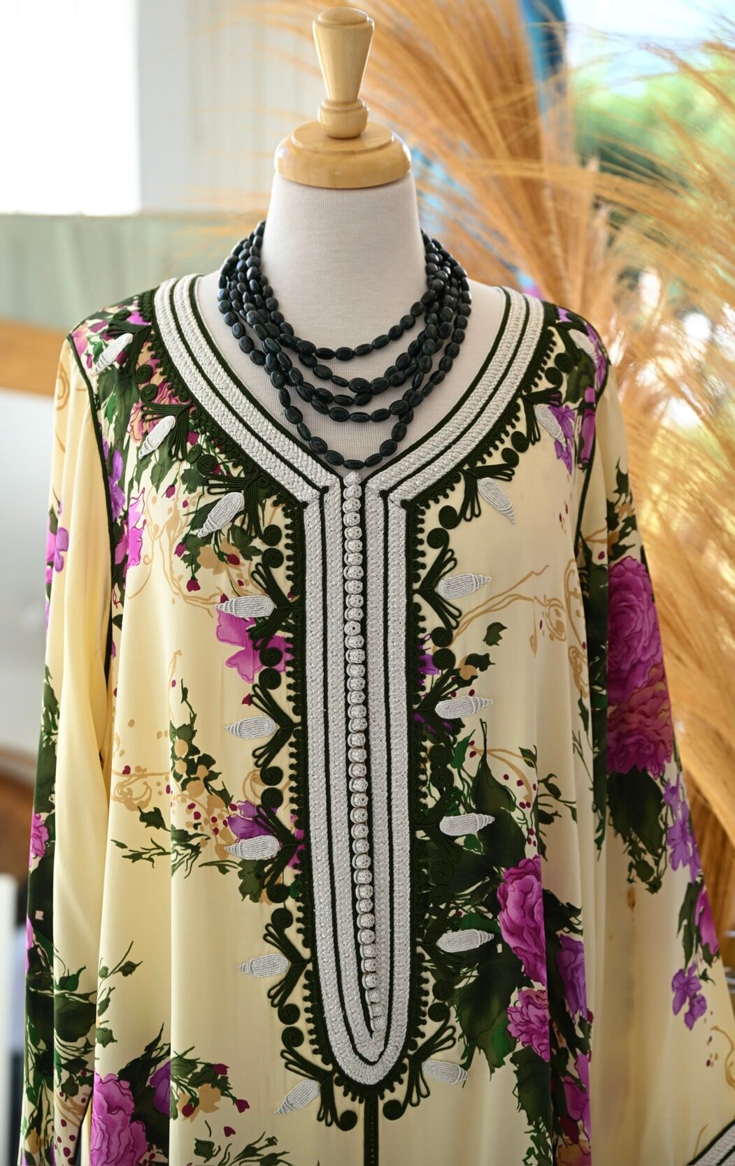 Caftan en soie  thumbnail 2