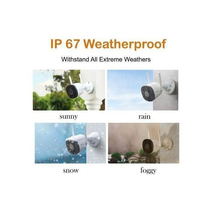 Caméra de Surveillance Extérieure Wi-Fi Audio-Micro 5MP/3K (IPC-K3DP-5H0WF) thumbnail 3