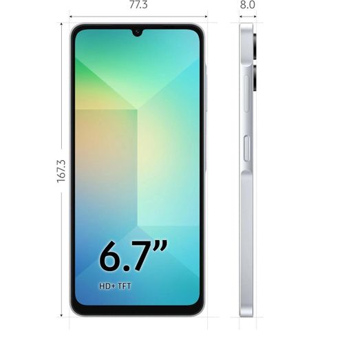 Samsung Smartphone Galaxy A06 - 6,7" -Stockage 64 GB - 4Go RAM 50MP –Light Blue thumbnail 3
