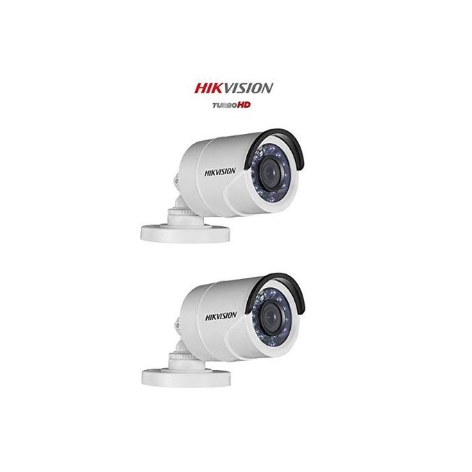 PACK 2 CAMERAS HD 1080P 2MP Full HD Turbo Bullet Étanche