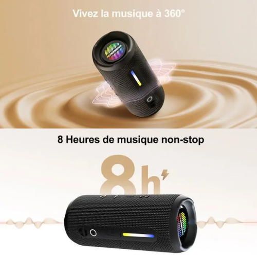 Enceinte Bluetooth Jazz L7 + Support de Téléphone 