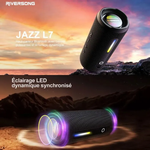 Enceinte Bluetooth Jazz L7 + Support de Téléphone  thumbnail 4