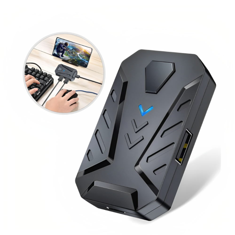 Pack Gaming Mobile 4-en-1 – Clavier RGB + Souris de Jeu