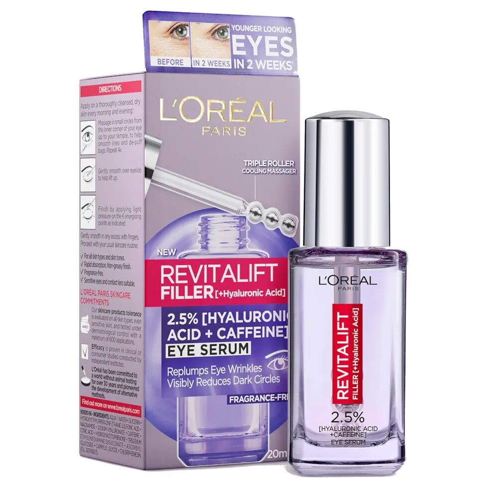Sérum contour des yeux à l'acide hyaluronique 2,5 % Revitalift Filler thumbnail 1