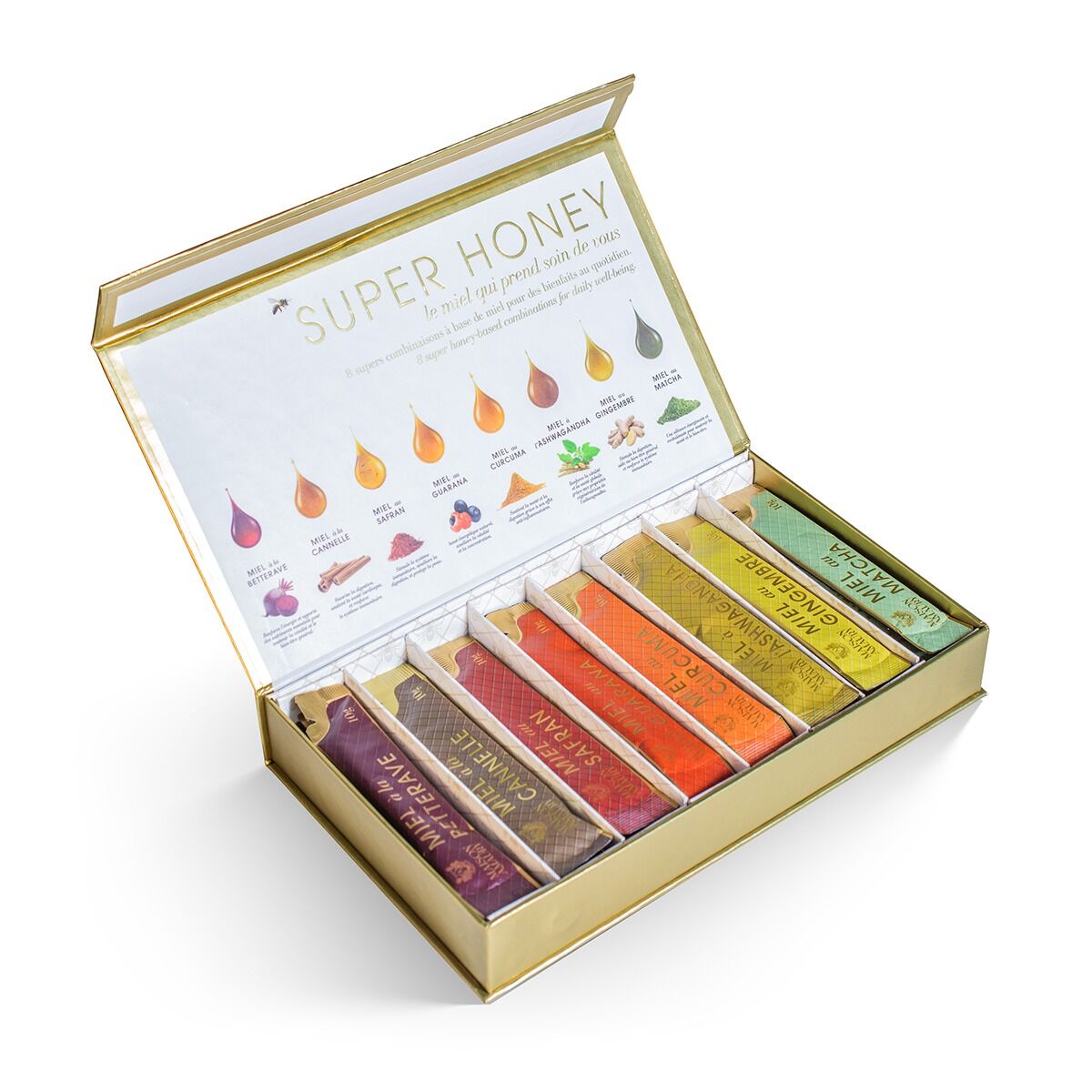 Super honey Discovery-Assortiment de 32 Sticks de Miels