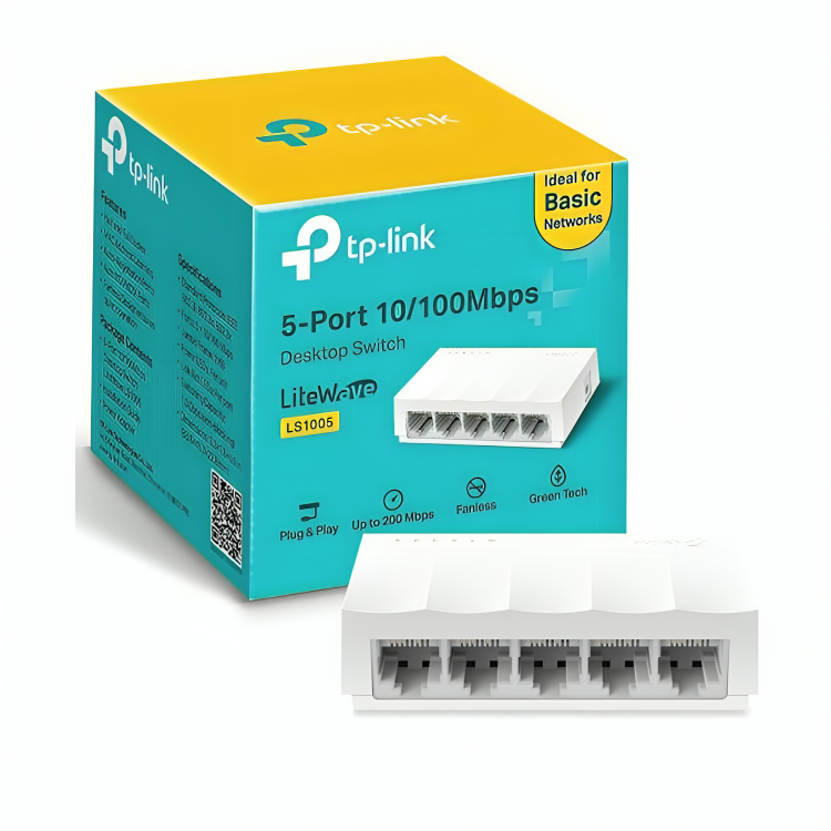 Switch Ethernet 5 Ports 10/100 Mbps thumbnail 4