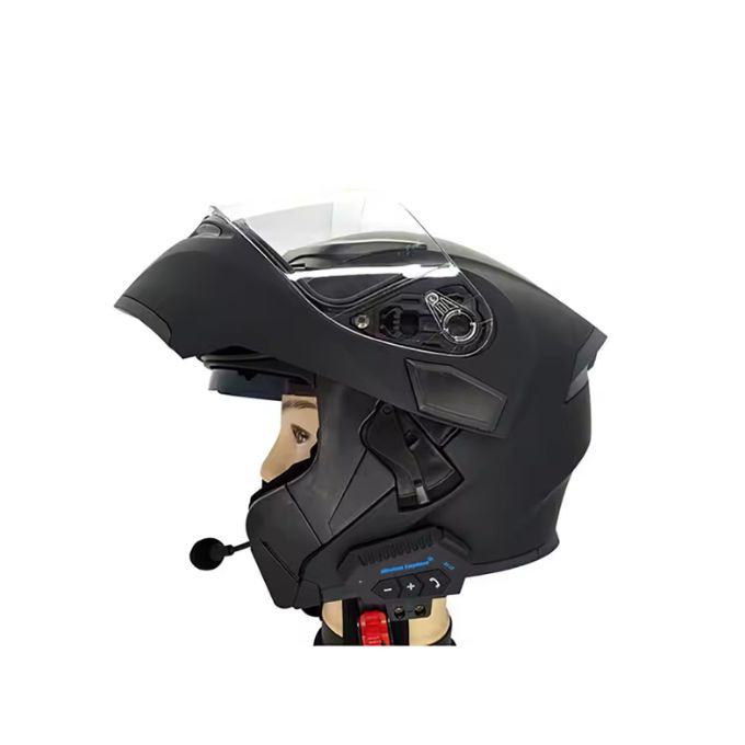 Casque Bluetooth Moto BT12 – Étanche, Micro Intégré, Contrôle Musique+SUPPORT MOTO thumbnail 4