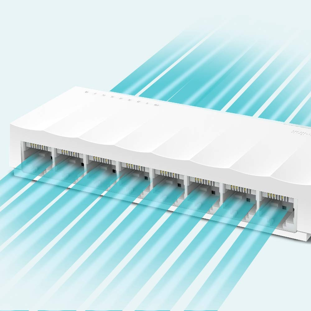 Switch Ethernet 8 Ports 10/100 Mbps TP-Link LS1008 thumbnail 4
