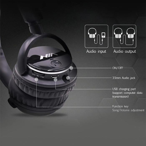 Q1 Casque Bluetooth V5.0 Sans Fil