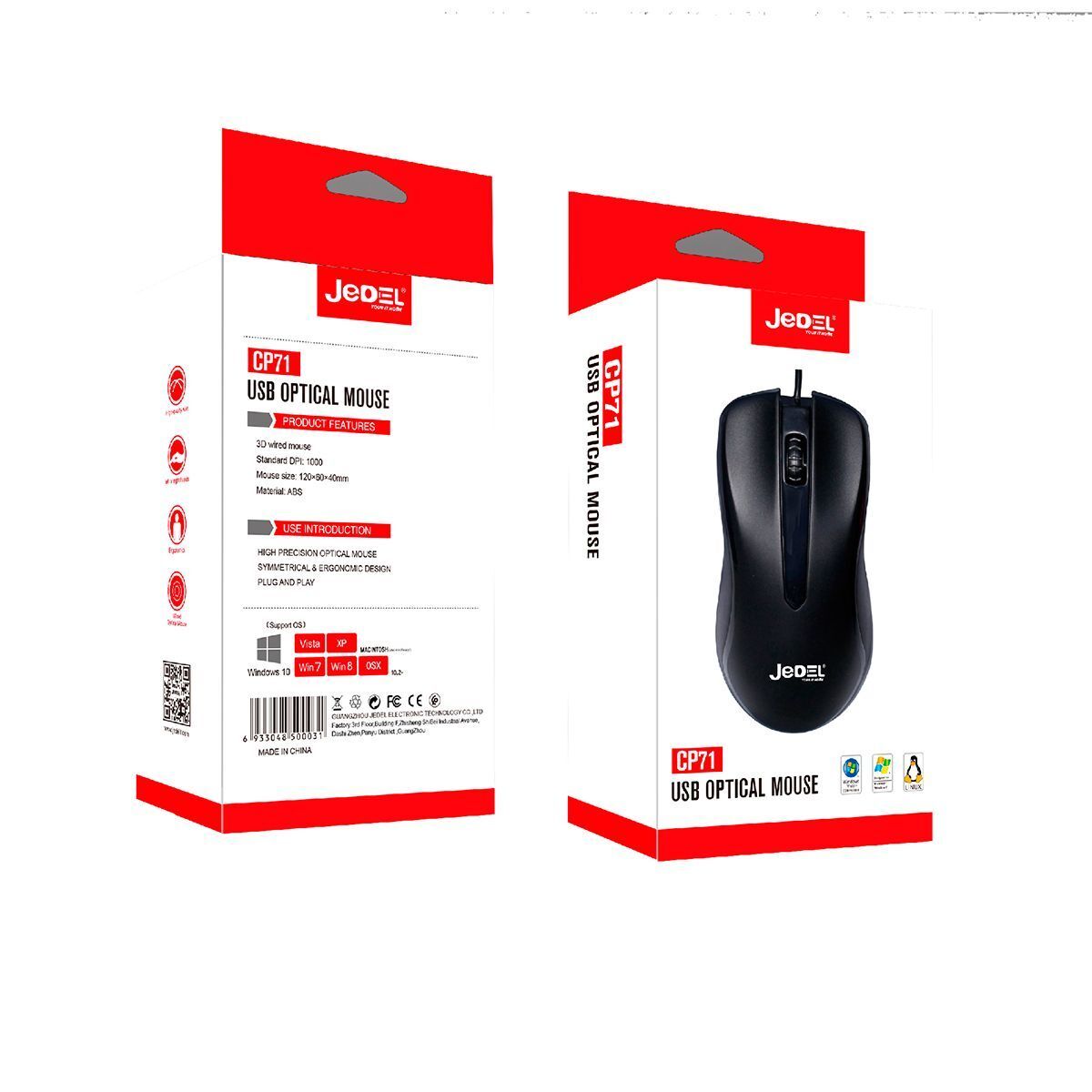 Jedel Souris noir CP71