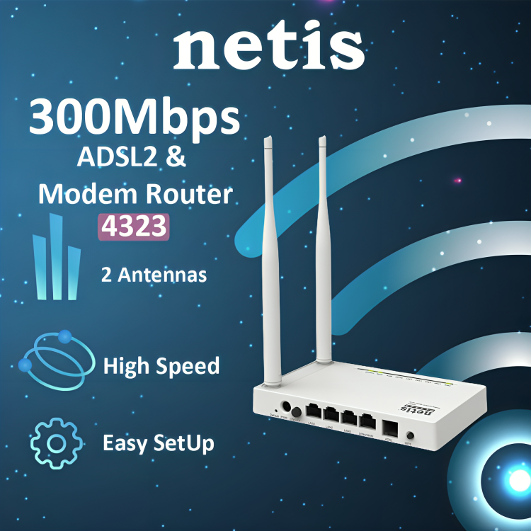 Modem Routeur ADSL2+ sans fil N 300 Mbps- DL4323 thumbnail 4