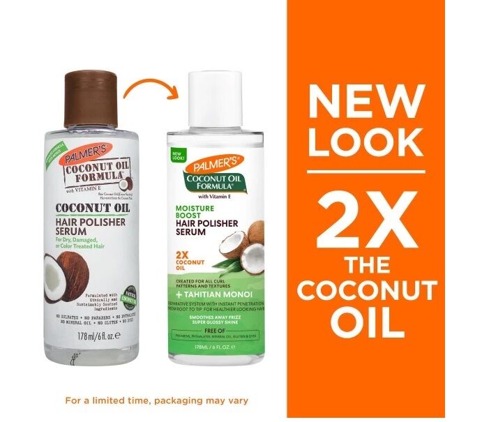 Sérum Polisseur, Moisture Boost Coconut Oiil & vitamine E - 178ml thumbnail 2