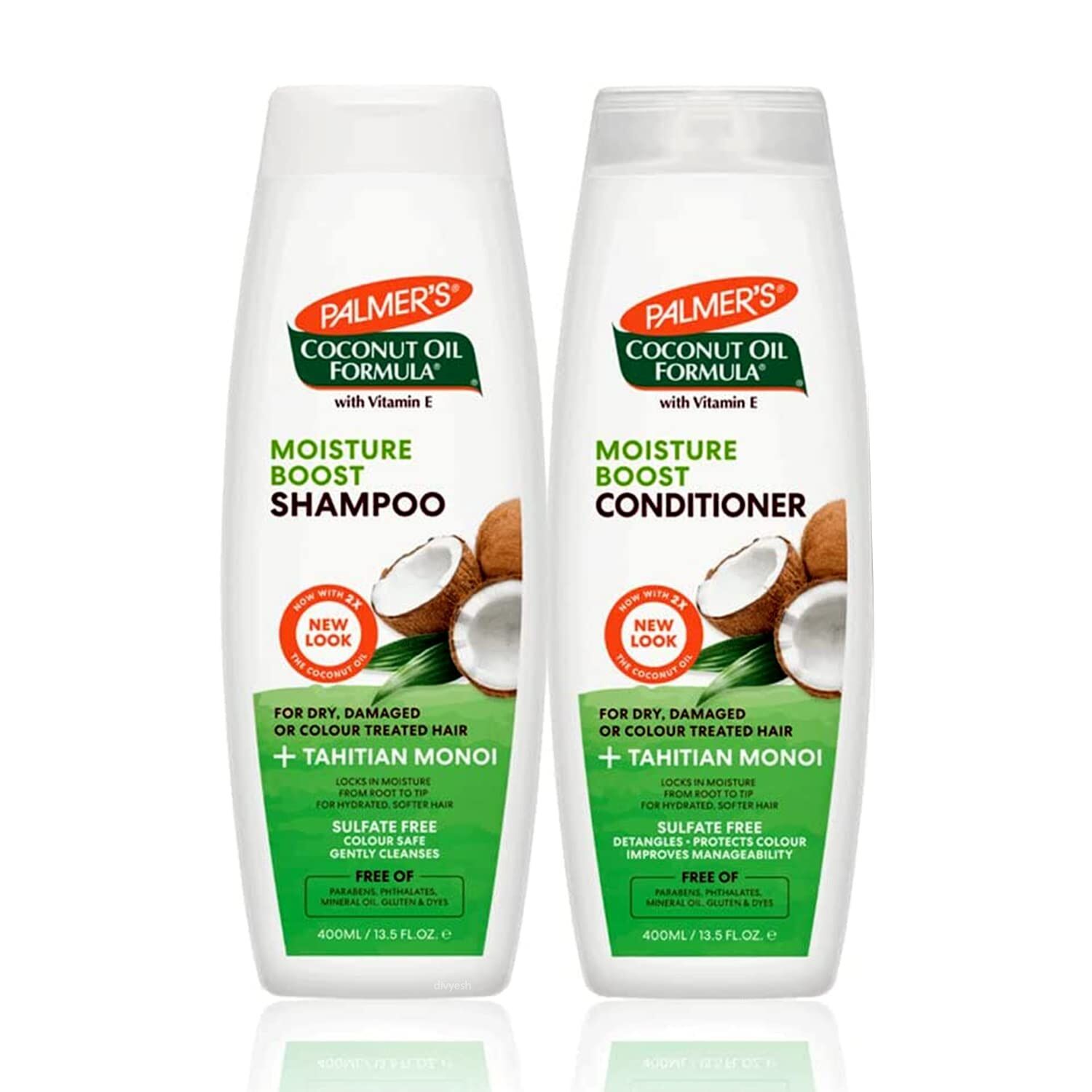 Duo Shampoing + Revitalisant Coco Oiil Formula with Vitamine E - 400ml X 2