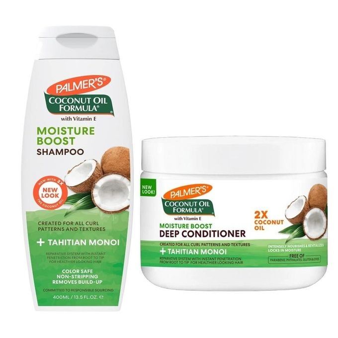 Shampoing & Deep Masque Capillaire - Huile de Noix Coco