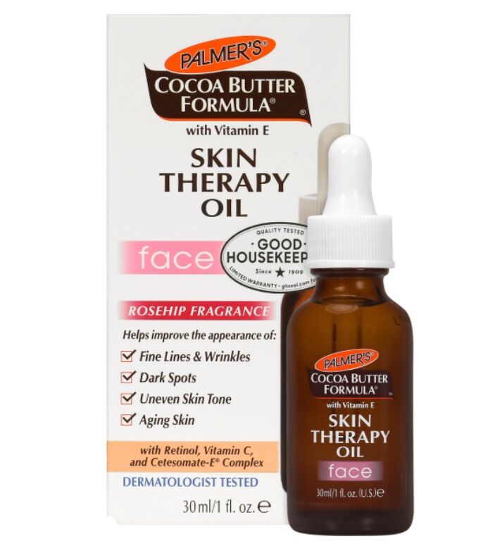 Huile pour le visage de thérapie cutanée, Combine 10 huiles naturelles - 30ml