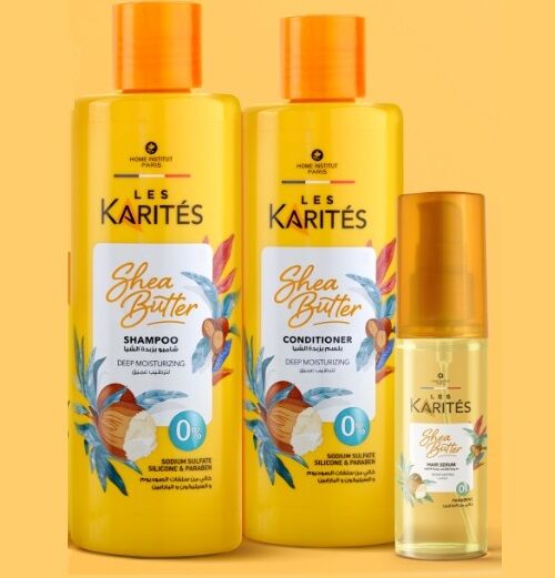 Shampoing & Après-shampoing & Sérum - Hydratant au Beurre de Karité