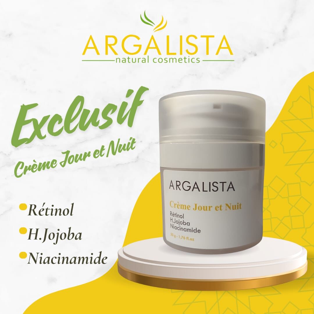 Pack Retinol  (Crème Jour et Nuit Retinol, Serum anti Cernes, Anti Poches) thumbnail 3