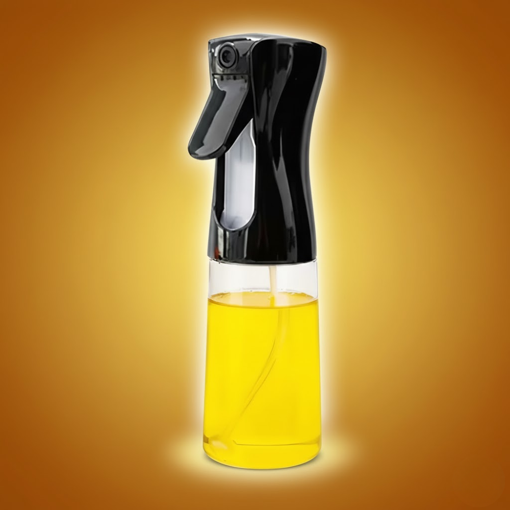 Pulvérisateur d’Huile – Jet Fin Haute Précision – Noir & Transparent thumbnail 4