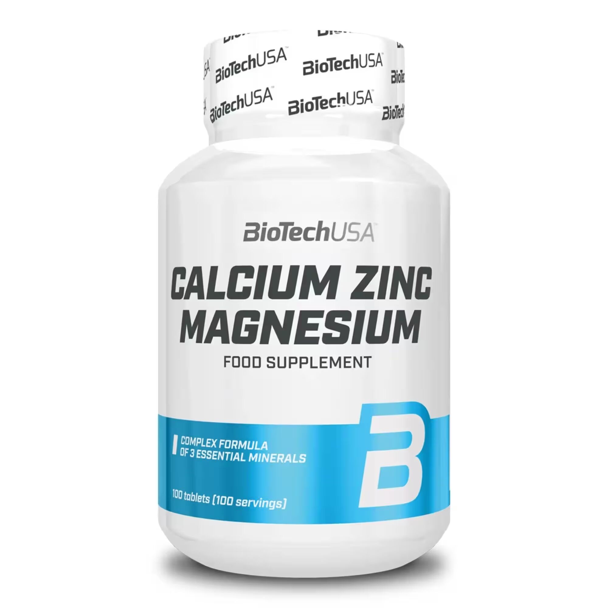 Calcium + Zinc + Magnesium - 100 comprimés thumbnail 2