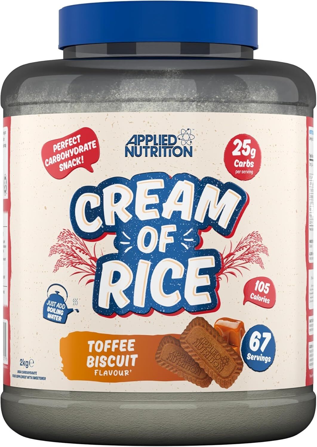 Cream Of Rice Toffee Biscuit - Petit-Déjeuner - 2000g