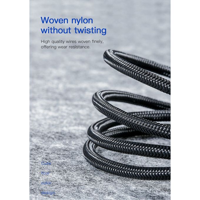 Câble USB 4 en 1 Charger Fast Quatre Appareils Même Temps iPh + Micro + 2 Type-C thumbnail 6