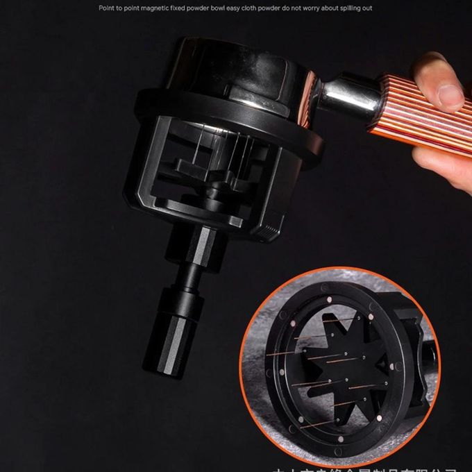 Distributeur de poudre à aiguille rotative 51mm aiguille magnétique thumbnail 3