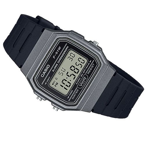Montre Numérique Homme Collection Précision Confort Commodité -F-91WM-1BDF