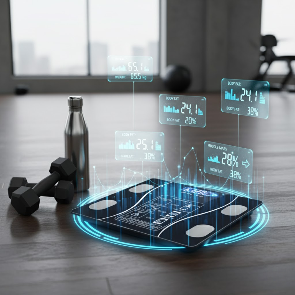 Balance Intelligente Bluetooth avec Application – 180 kg Max thumbnail 2