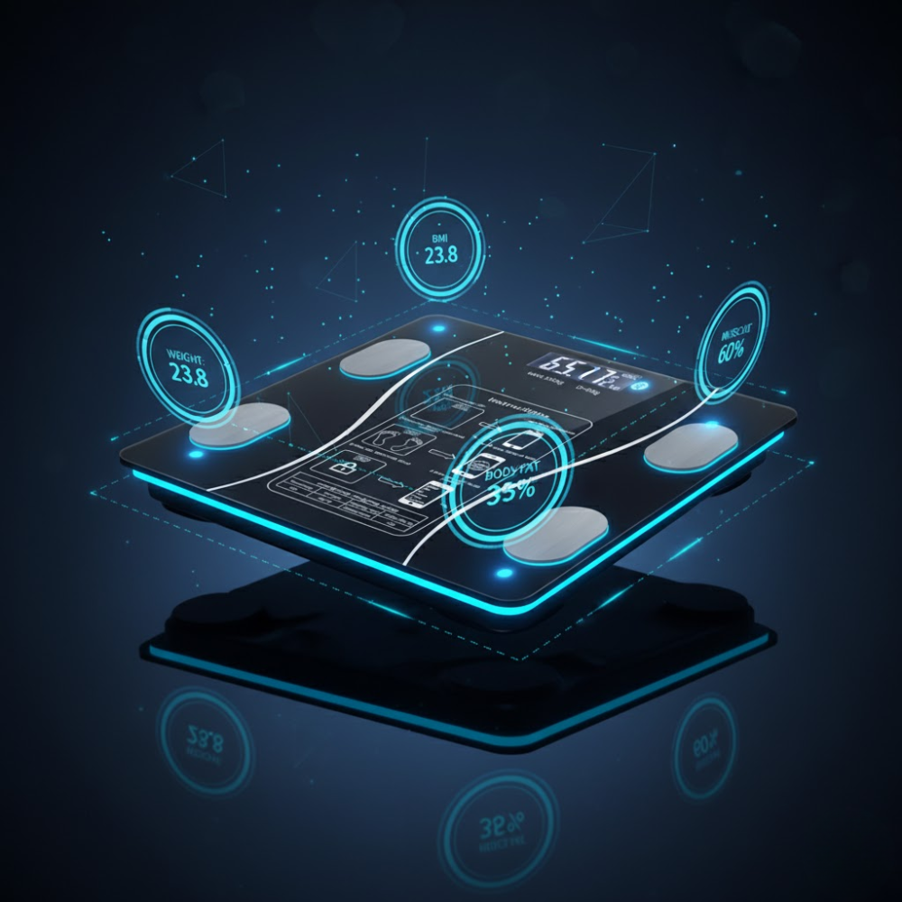 Balance Intelligente Bluetooth avec Application – 180 kg Max thumbnail 4