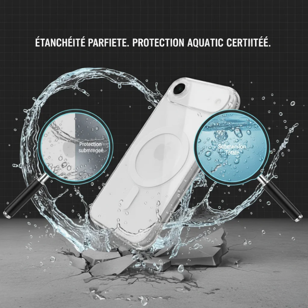 Coque De Protection Fine (slim Fit) Et Anti-choc Velano Avec Compatibilité Magsafe Pour Iphone 17 Air thumbnail 4