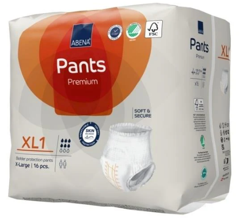 Pants Premium XL1 Couches culottes adulte16 Unité X 6