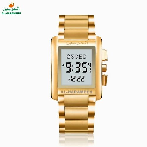 Montre musulmane Qibla Azan Adane pour la prière islamique HA-6208 