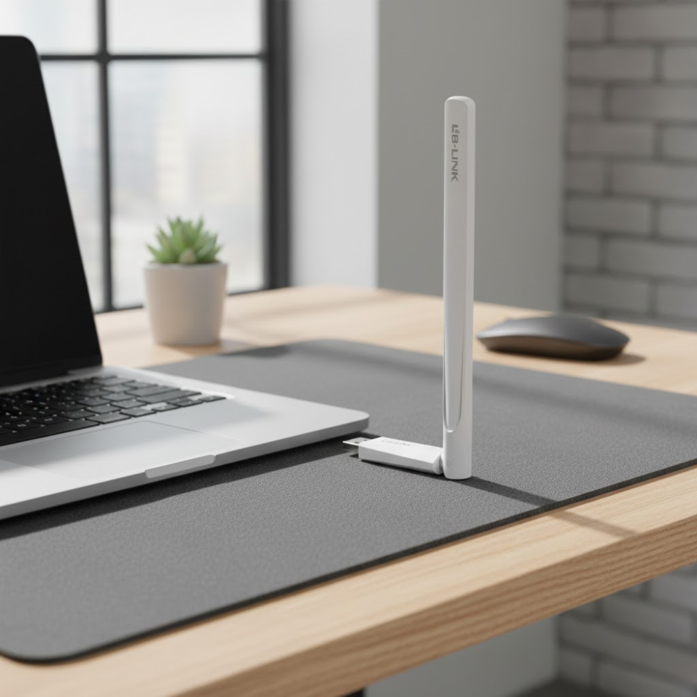 Adaptateur USB WiFi  AC650 – Double Bande 2,4 GHz / 5 GHz avec Antenne Haute Portée