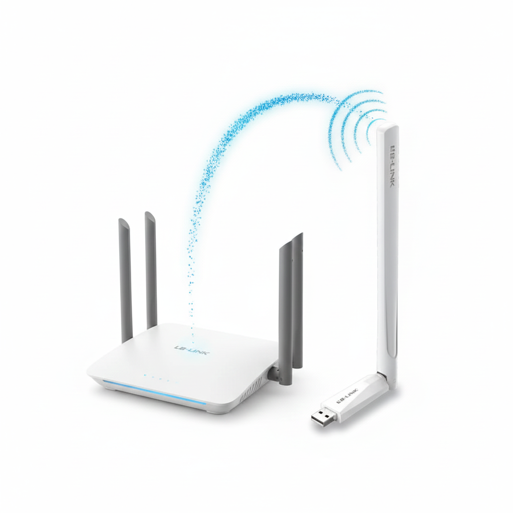 Adaptateur USB WiFi  AC650 – Double Bande 2,4 GHz / 5 GHz avec Antenne Haute Portée thumbnail 6