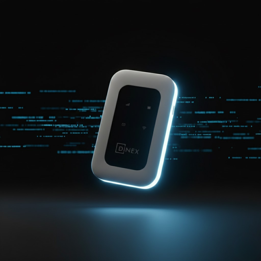 Routeur Wi-Fi Portable Dinex GS27M – 4G LTE, Batterie 3000mAh 10 Appareils, Type-C Fast Charging, Couleur Blanc thumbnail 3