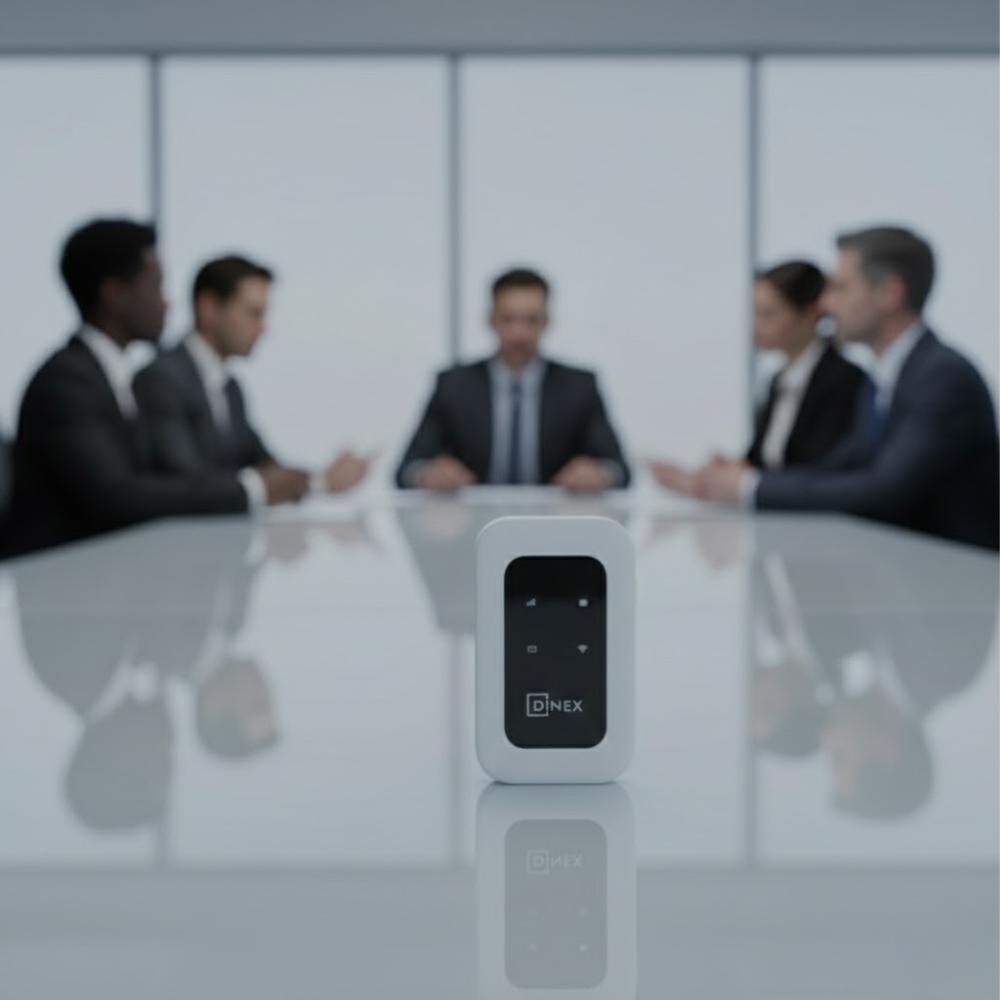 Routeur Wi-Fi Portable Dinex GS27M – 4G LTE, Batterie 3000mAh 10 Appareils, Type-C Fast Charging, Couleur Blanc thumbnail 5