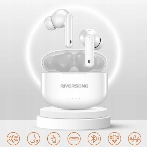 AirFly L8 TWS Earphones - White thumbnail 3