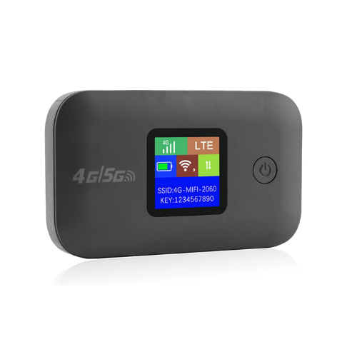 Mobile WiFi IWF-02 4G/5G – 12h Autonomie NOIR