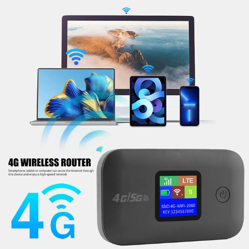 Mobile WiFi IWF-02 4G/5G – 12h Autonomie NOIR thumbnail 5