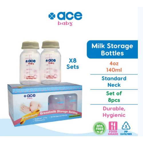 Bottles 8 Set (4oz/140ml) Feeding Milk Bottle