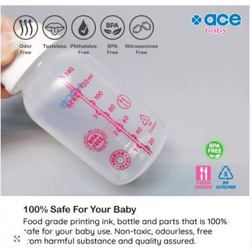 Bottles 8 Set (4oz/140ml) Feeding Milk Bottle thumbnail 4