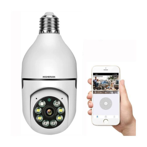 Camera De Surveillance Sans Fil Wifi Panorama