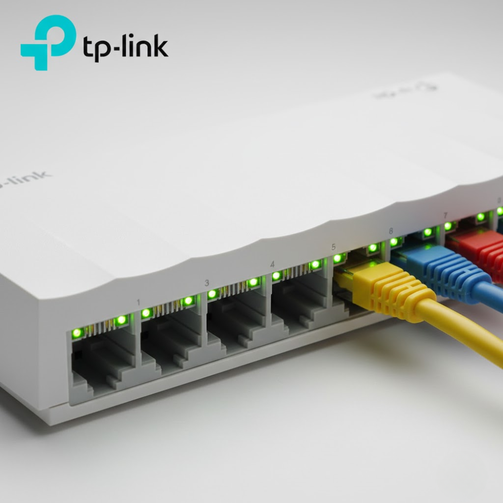 Switch Ethernet- LS1008 - 8 Ports RJ45 - Plug and Play - Boîtier Plastique thumbnail 5