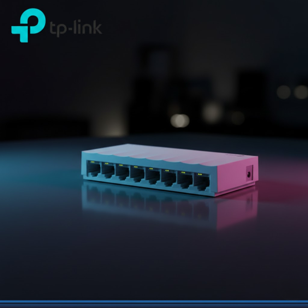 Switch Ethernet- LS1008 - 8 Ports RJ45 - Plug and Play - Boîtier Plastique thumbnail 6