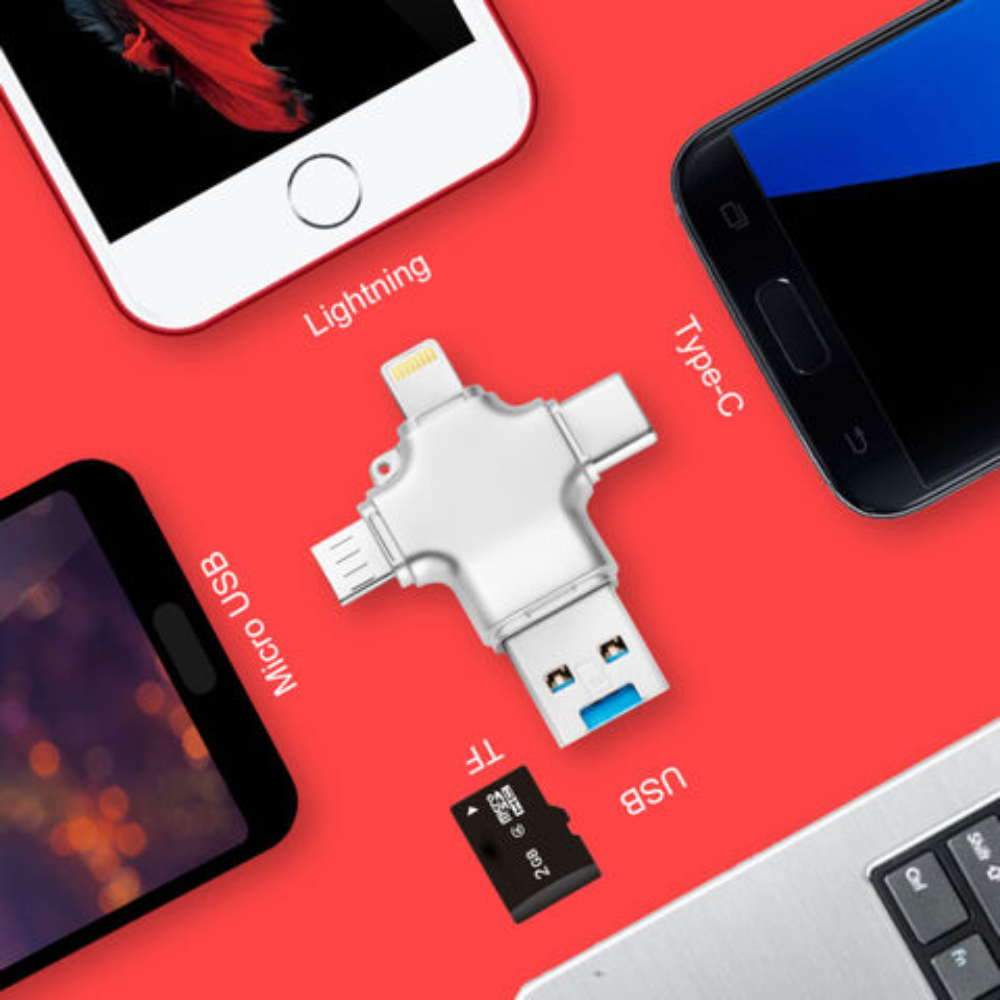 Adaptateur 4-en-1 Lightning